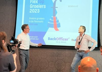 FleXevent: BackOfficer snelste groeier backoffice bedrijven!